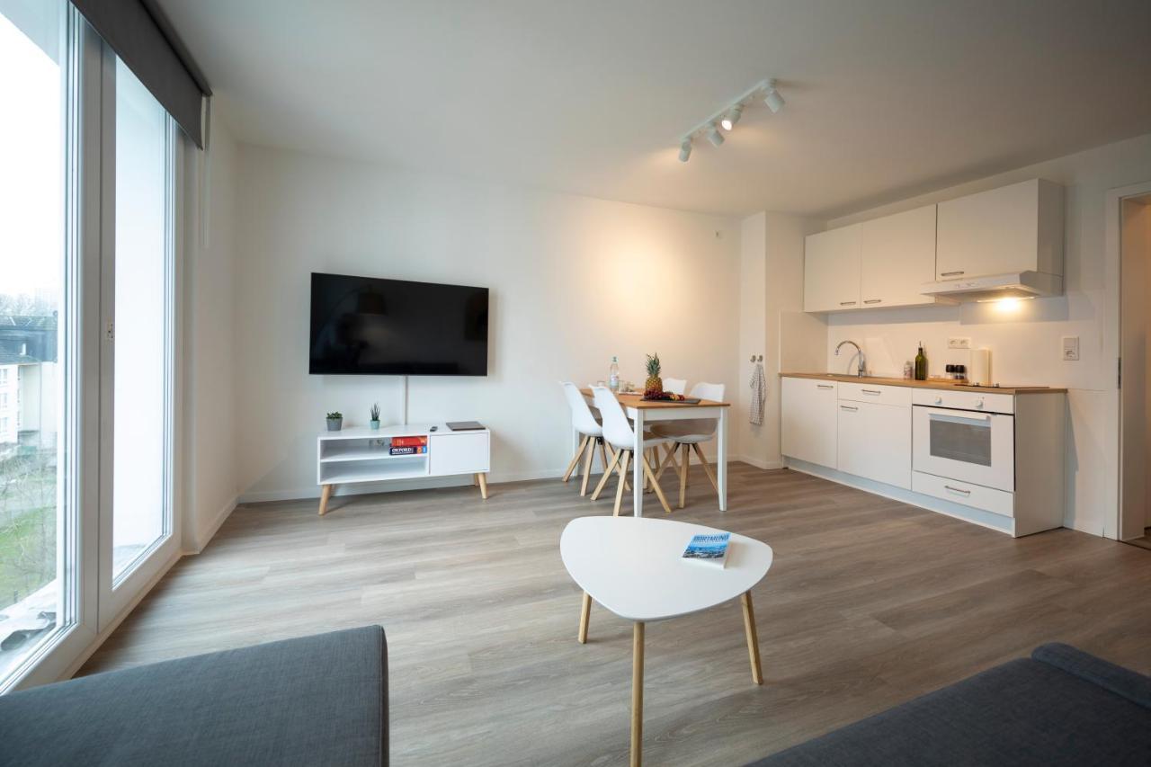 Jaybnb - Apartment Direkt Am Hafen - Mit Uhd Tv Und Netflix Dortmund Eksteriør bilde